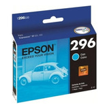 Cartucho Epson 296 T296 Xp231 Xp241 Xp431 Ciano