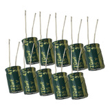 ( 10 Piezas ) 470uf 35v Capacitor Electrolitico 105°