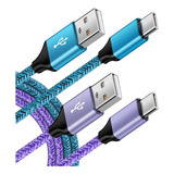 Cable De Carga Usb C Rápido Para Samsung S24, Cargador Andro