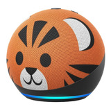 Alexa Infantil Caixa De Som Amazon Tigre Bivolt Para Criança