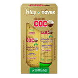 Kit Shampoo E Condicionador Vitay Novex Óleo De Coco 300ml