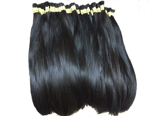 Cabelo Humano Mega Hair Natural  Liso 50 A 55cm -200 Gramas