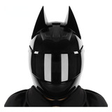 Casco De Moto Batman Con Orejas, Vienes A Salvar El Mundo