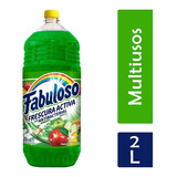  3 Pzas De Limpiador Fabuloso 2lt Pasion De Frutas