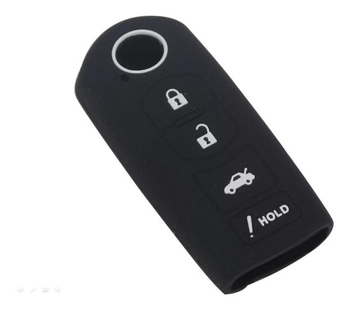 Funda Silicon Llave 4 Botones Mazda 3 6 Cx3 Cx5 Cx9 Cx7 Mx5