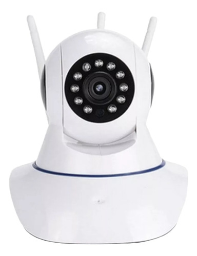 Ip Camara Wifi Hd 360 Motorizada Vision Nocturna 3 Antenas