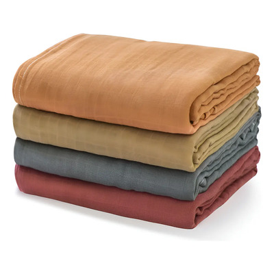 Momcozy 4 Uds Mantas Muselina Bebé, Muselina Para Bebé SJ001 Color Marrón 120cm | Meses sin interés