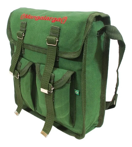 Embornal Mangalarga Com Bordado Em Alto Relevo E 2 Bolsos
