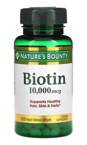 Biotina 10000 Mcg Con Keratina - g a $717
