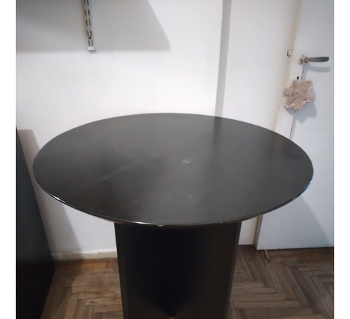 Mesa De Madera Melanina,   80cm Diámetro X 75 Cm Altura