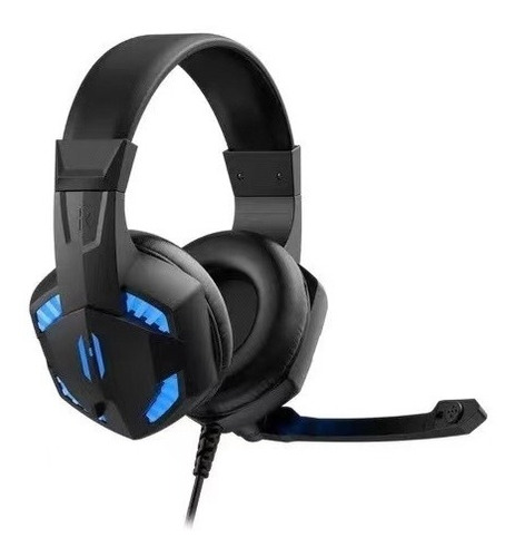 Headset Headfone Fone Gamer Led Plug 3.5mm Usb Lehmox Gt-f6 