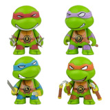 Set De Figuras Las Tortigas Ninjas