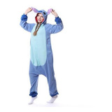 Pijama Kigurumi Mameluco Stitch Disfraz Cosplay Navidad 