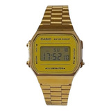 Reloj Casio A-168wegm Vintage Retro Crono Alarma Pila 7 Años