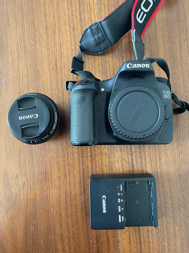 Câmera Canon 70d E Lente Canon 50mm 1.8 - Dslr