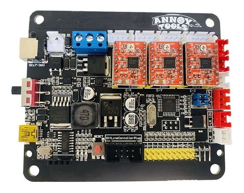 Tarjeta De Control Cnc 3018 - Grbl - Arduino - A4988 - Láser