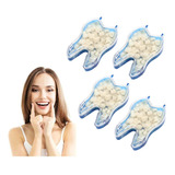 4×coronas Frontales Provisionales Para Dientes Porcelana C