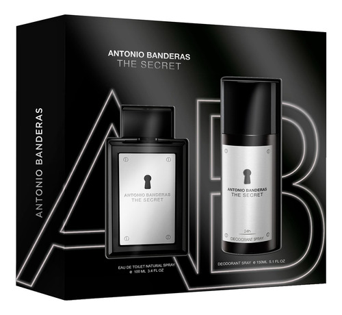 Perfume The Secret Antonio Banderas Edt 100ml + Desodorante
