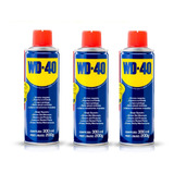 Kit 3 Óleo Wd40 Multiusos - Desengripante Lubrifica 300ml 