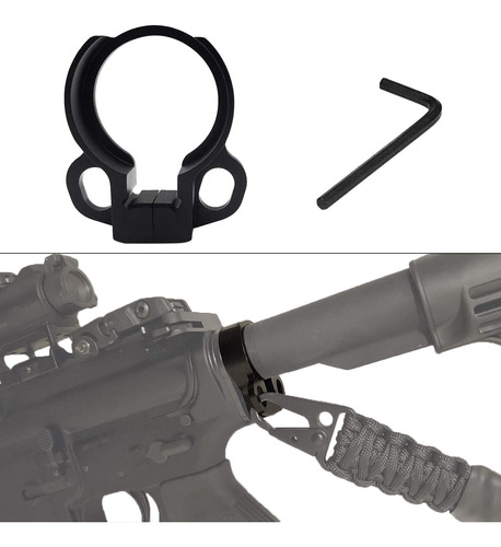 Adaptador Correa Tactica Eslinga Para Portafusil Tubo Culata