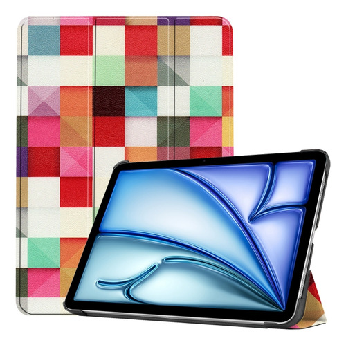 Funda De Piel Pintada Para iPad Air 11 2024