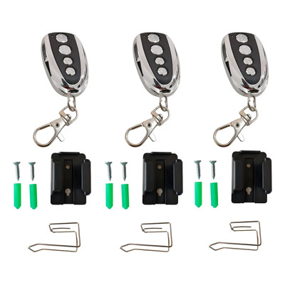Kit 3 Controles Remotos Portón Eléctrico SEG RC800\u002FRC1000\u002FRT800\u002FRT1000 | Meses sin interés
