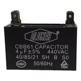 Capacitor Cbb61 De 4 Mf Para Mini Split O Ventiladores 450v