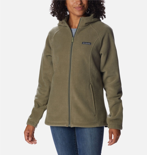 Chaqueta Columbia Térmica Fleece Benton Springs Hoodie Dama