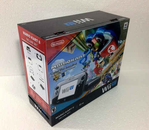 Caixa De Madeira Mdf Nintendo Wii U Mario Kart
