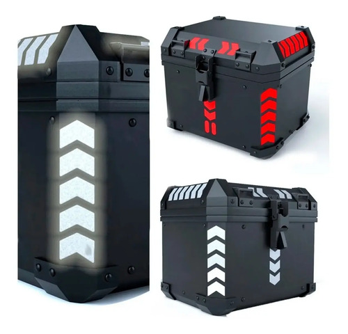 Calcomanias Reflejantes Para Top Case Maleta Motocicleta Ss