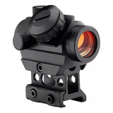 Red Dot T1 + Elevação De Trilho 22mm Airsoft