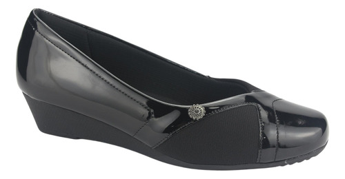 Zapato Chalada Mujer Coles-1 Negro Casual