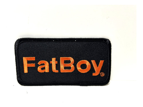 Patch Harley Davidson Fat Boy Small Original Made In Usa