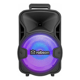 Bafle Bocina Robson 8  6200w Pmpo Bluetooth 15w Rms Msa-8108