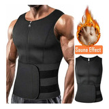 Chaleco Moldeador De Cuerpo De Neopreno Para Hombre, Sauna,