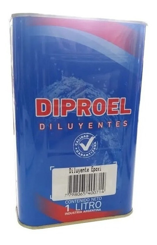 Diluyente Epoxi Diproel X 1 Lt