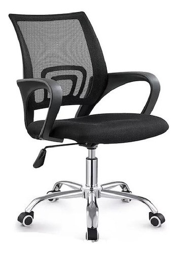 Silla Para Escritorio Ergonómica Tela Mesh Ruedas Oficina