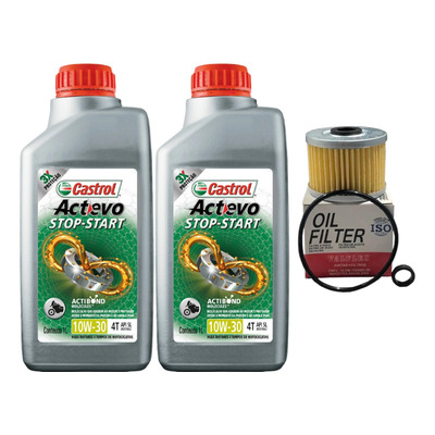 Troca Oleo 10w30 Castrol E Filtro Oleo Crf 250f