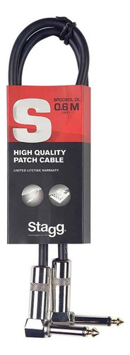 Stagg Spc060ldl Cable Interpedal 60cm Plug L Ficha Metálica 