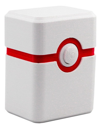 Deckbox Caja Protectora Cartas Pokémon Honor Ball Impreso 3d