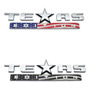 Emblema Texas Edition Alto Relieve Chevrolet Silverado CHEVROLET S10