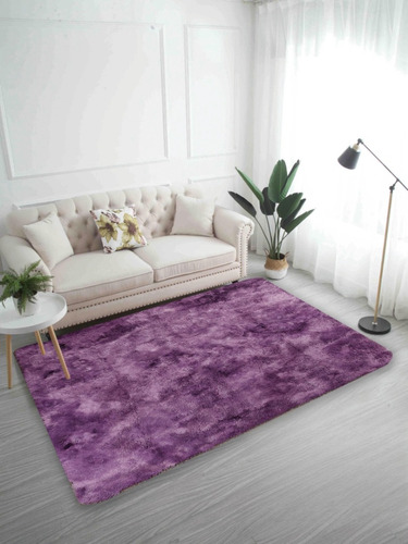 Alfombra Peludas Tipo Shaggy 200cm X 300cm Morada | Violeta