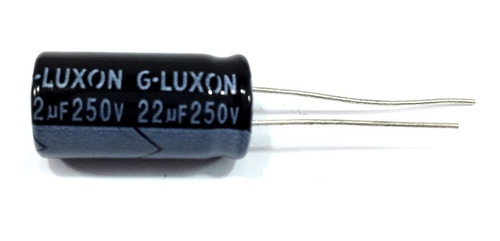 10 Capacitor Eletrolítico 22x250 22uf 250v Para Driver Cone