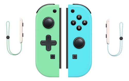 Controles Joycons Verde Celeste Para Nintendo Switch 