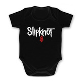 Mameluco Slipknot Body Bebe Rock Metal