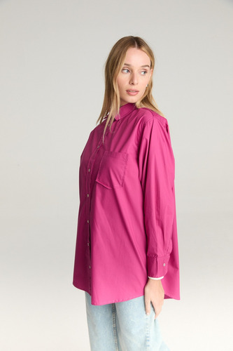 Camisa Poplin Over Mujer Portsaid