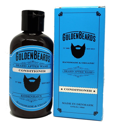Golden Beards Acondicionador Orgánico Para Barba 100 Ml.