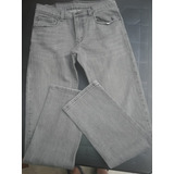 Jean Levi's 510 Skinny Fit Corte Ajustado Color Gris Usado