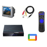 Convertidor Smart Para Cualquier Tv Con Cable Rca Google Tv