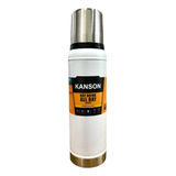 Termo Acero Inox Kanson 1 Litro Large Cebador Sin Manija F/c